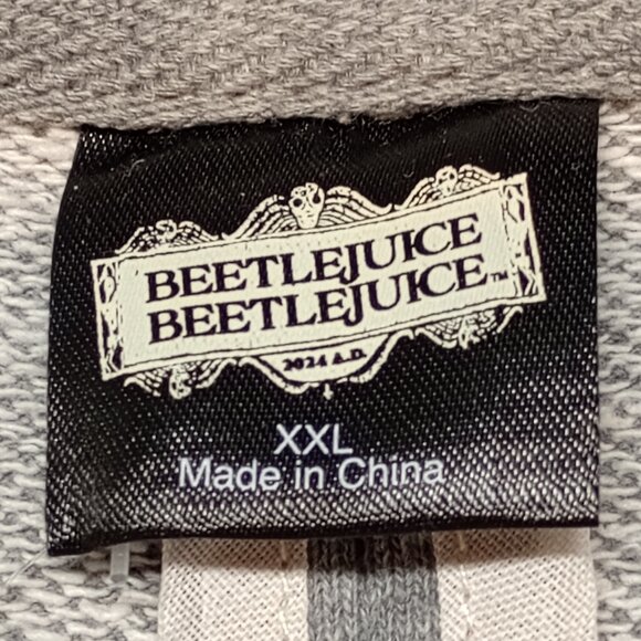 Women's Target Exclusive Beetlejuice Astrid Graphic Blazer - Heather Gray XL NWT - Picture 10 of 10